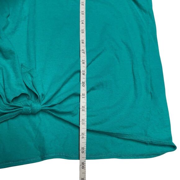 J Crew Turquoise Tie Knot Tank N0467 - Picture 5 of 7